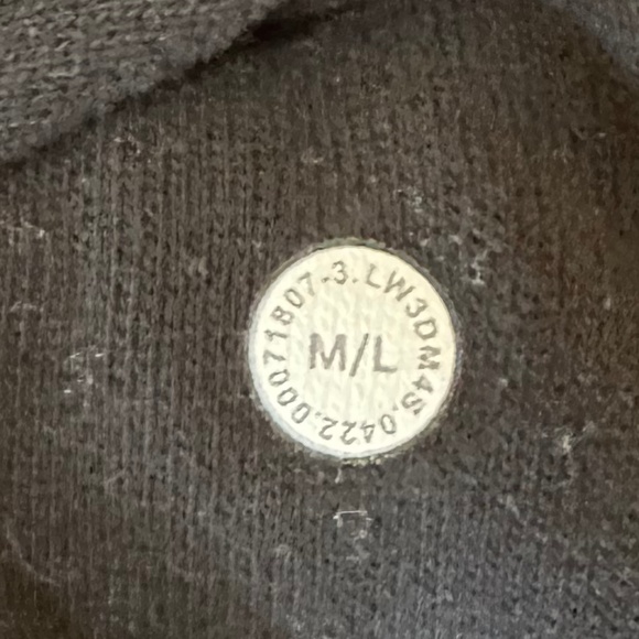 Lululemon Scuba Oversized Half Zip Hoodie Size M/L Black - Picture 2 of 4